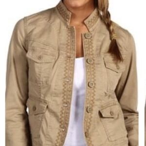 NATURAL REFLECTIONS teill Embroidered Jacket 1X